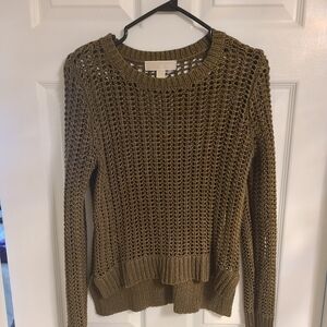 Michael Korse Women's Olive Knit Sweater